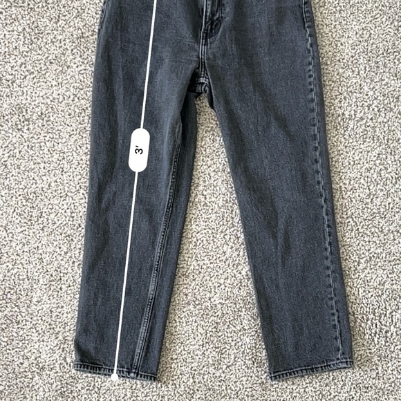 Abercrombie & Fitch Curve Love Ultra High Rise Ankle Straight Jeans - Size 27/4 - Picture 10 of 10
